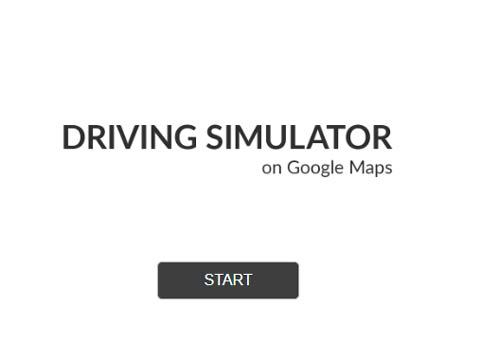 Google maps simulator 3D