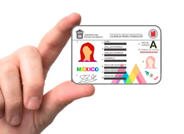 Tipos de licencias de conducir México